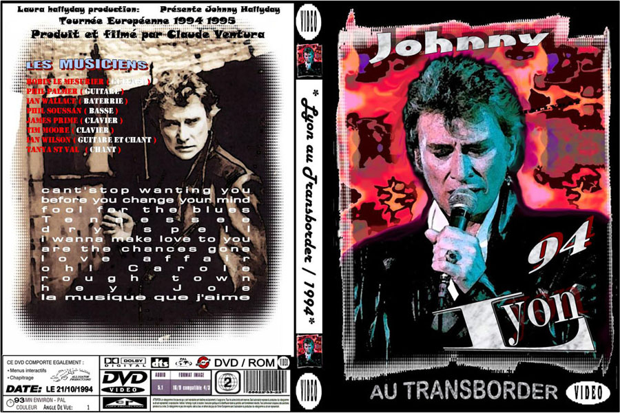 johnny hallyday 1994 10 21 lyon dvd alternate front